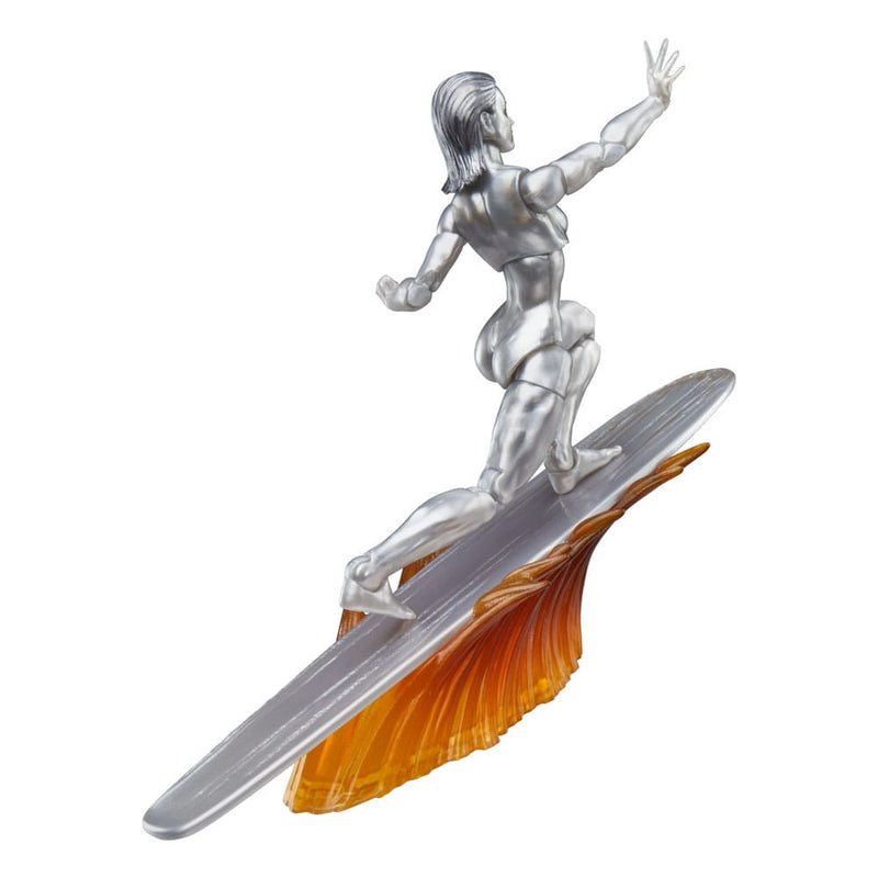 Marvel Legends The Fantastic Four First Steps Silver Surfer 6" Action Figure, in display
