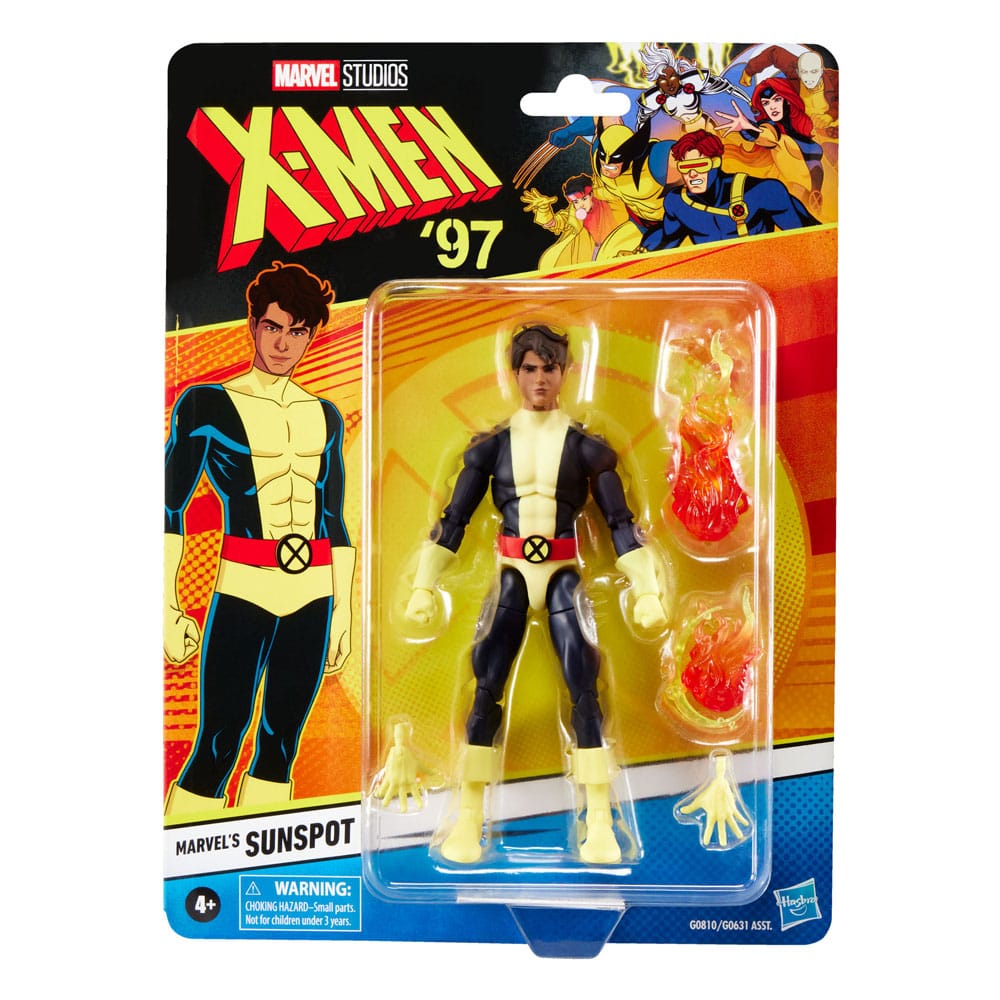 Marvel Legends Series X-Men '97 Marvel's Sunspot 6" Action Figure
