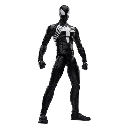 Marvel Peter Parker Spider Man 2 Black Suit Gamerverse Legends Action Figure 15 cm