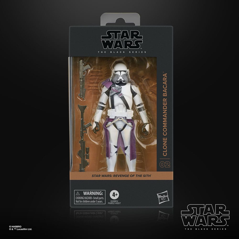 Star Wars Episode III Commander Bacara Black Series Action Figure 15 cm