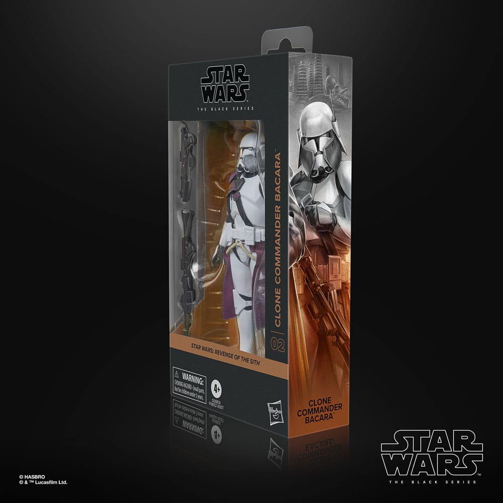 Star Wars Episode III Commander Bacara Black Series Action Figure 15 cm