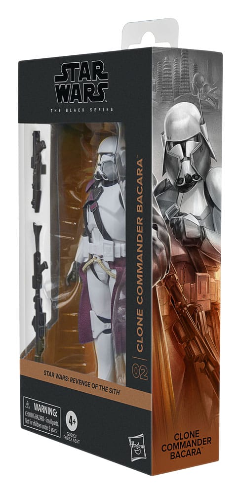 Star Wars Episode III Commander Bacara Black Series Action Figure 15 cm