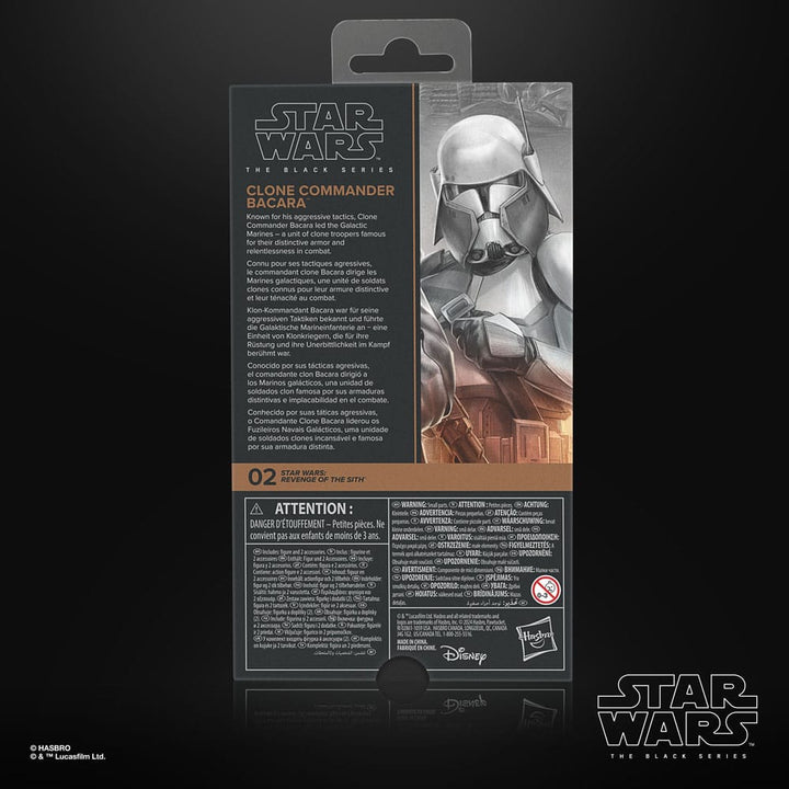 Star Wars Episode III Commander Bacara Black Series Action Figure 15 cm