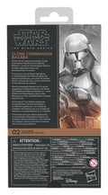 Star Wars Episode III Commander Bacara Black Series Action Figure 15 cm, packaging shot