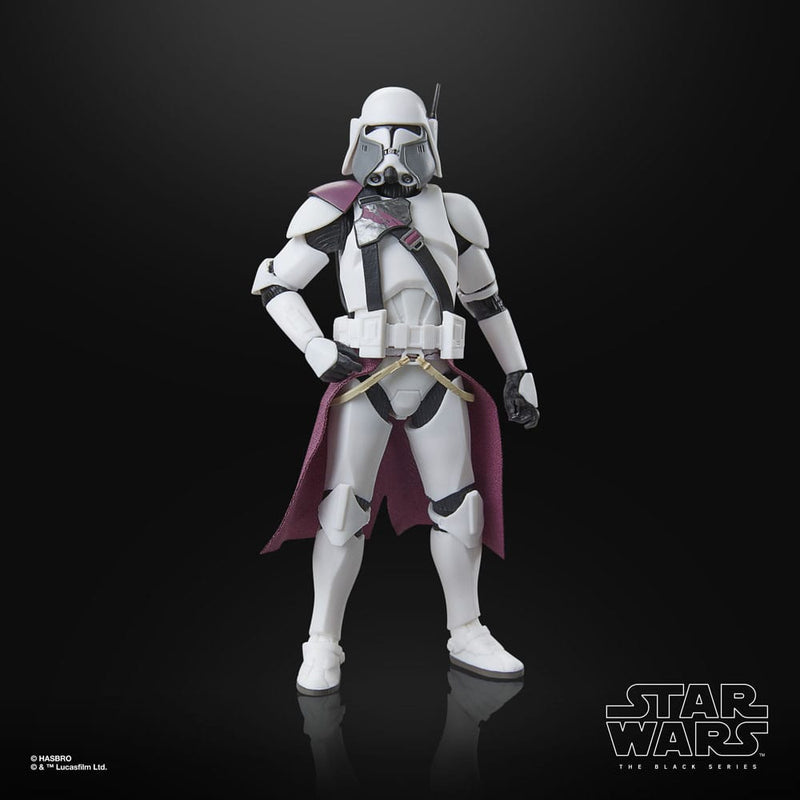 Star Wars Episode III Commander Bacara Black Series Action Figure 15 cm, in display