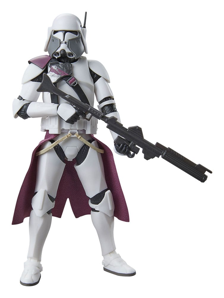 Star Wars Episode III Commander Bacara Black Series Action Figure 15 cm, showing reverse