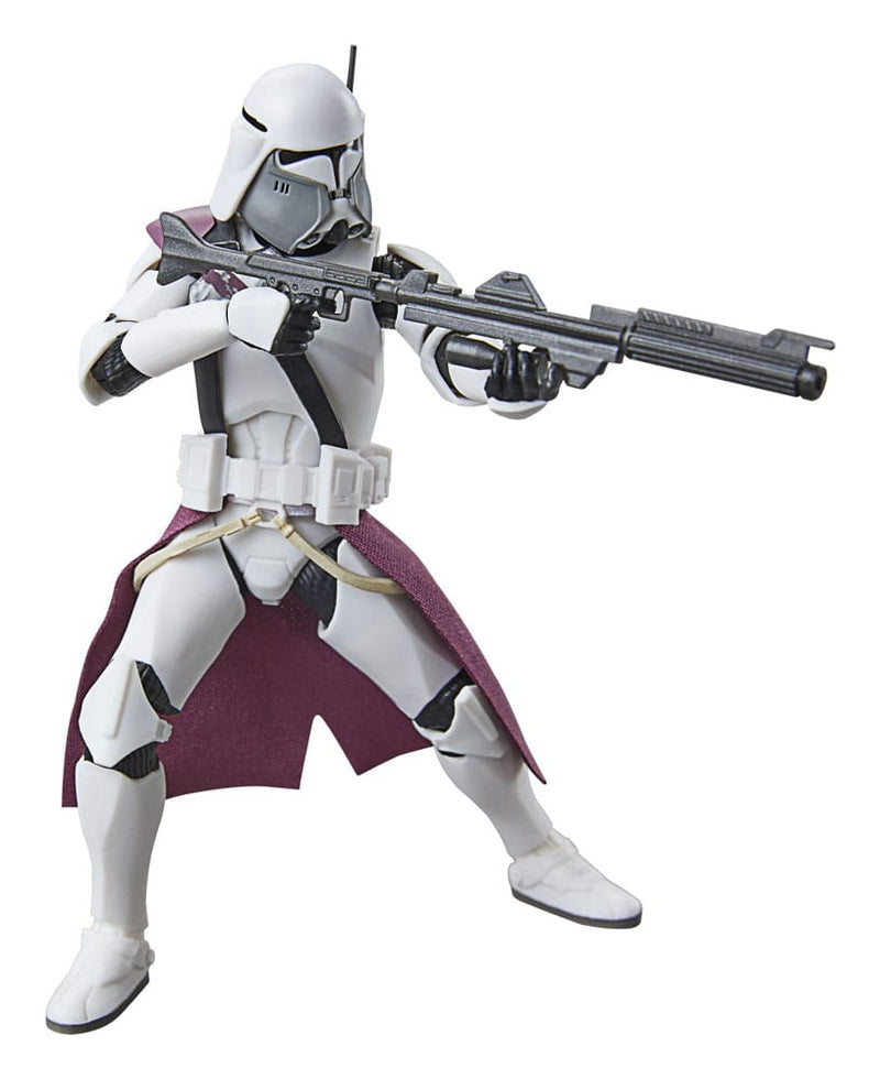 Star Wars Episode III Commander Bacara Black Series Action Figure 15 cm, side angle