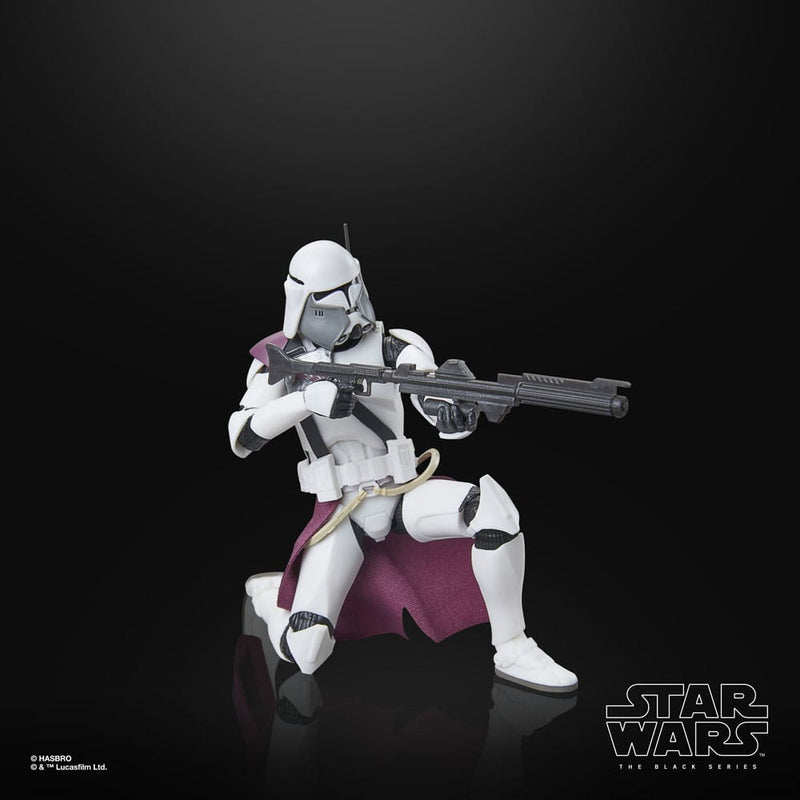 Star Wars Episode III Commander Bacara Black Series Action Figure 15 cm, close-up detail