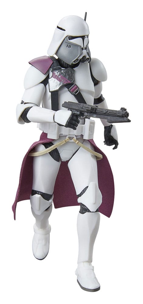 Star Wars Episode III Commander Bacara Black Series Action Figure 15 cm, showing reverse