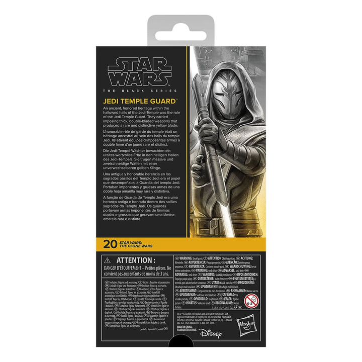 Star Wars The Clone Wars Black Series Jedi Temple Guard 5.9" Action Figure