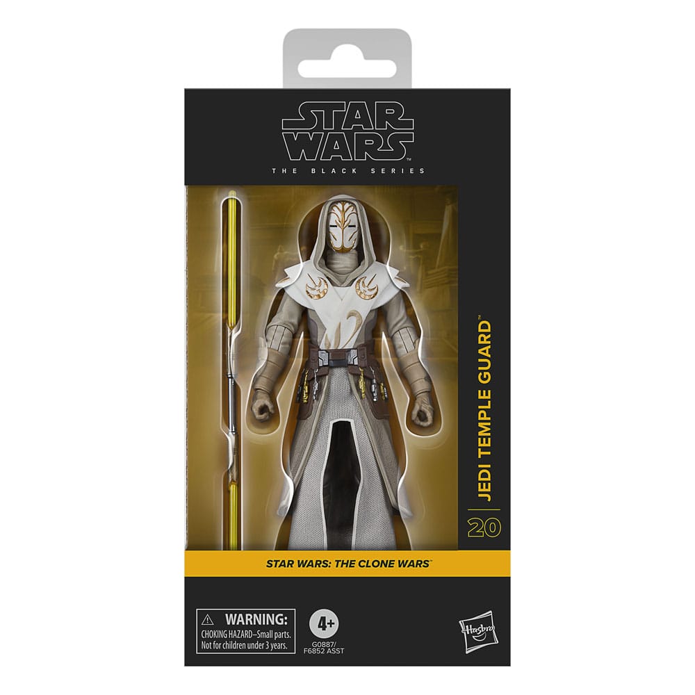 Star Wars The Clone Wars Black Series Jedi Temple Guard 5.9" Action Figure