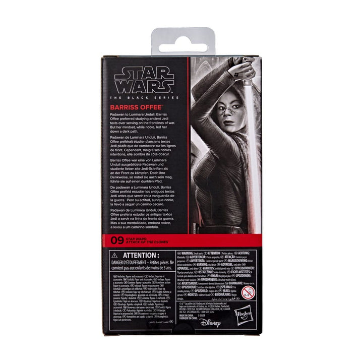 Star Wars Episode II Black Series Barriss Offee Action Figure 5.9" Action Figure