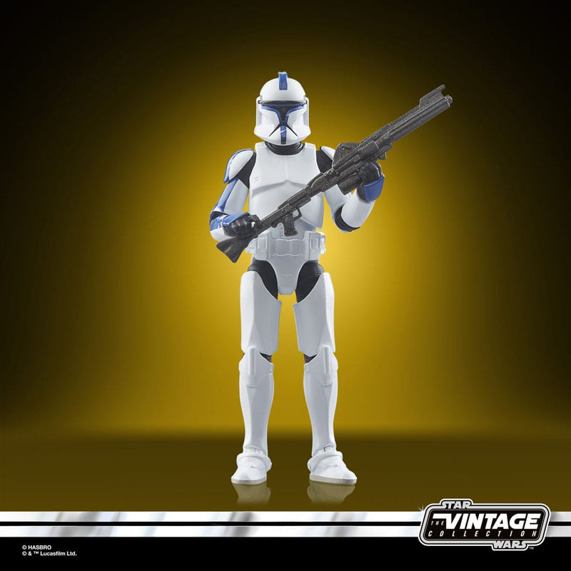 Star Wars The Vintage Collection Clone Trooper Lieutenant (Teth) Action Figure, alternate view