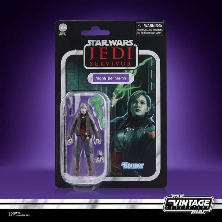 Star Wars Jedi Survivor Nightsister Merrin Vintage Collection Action Figure 10 cm