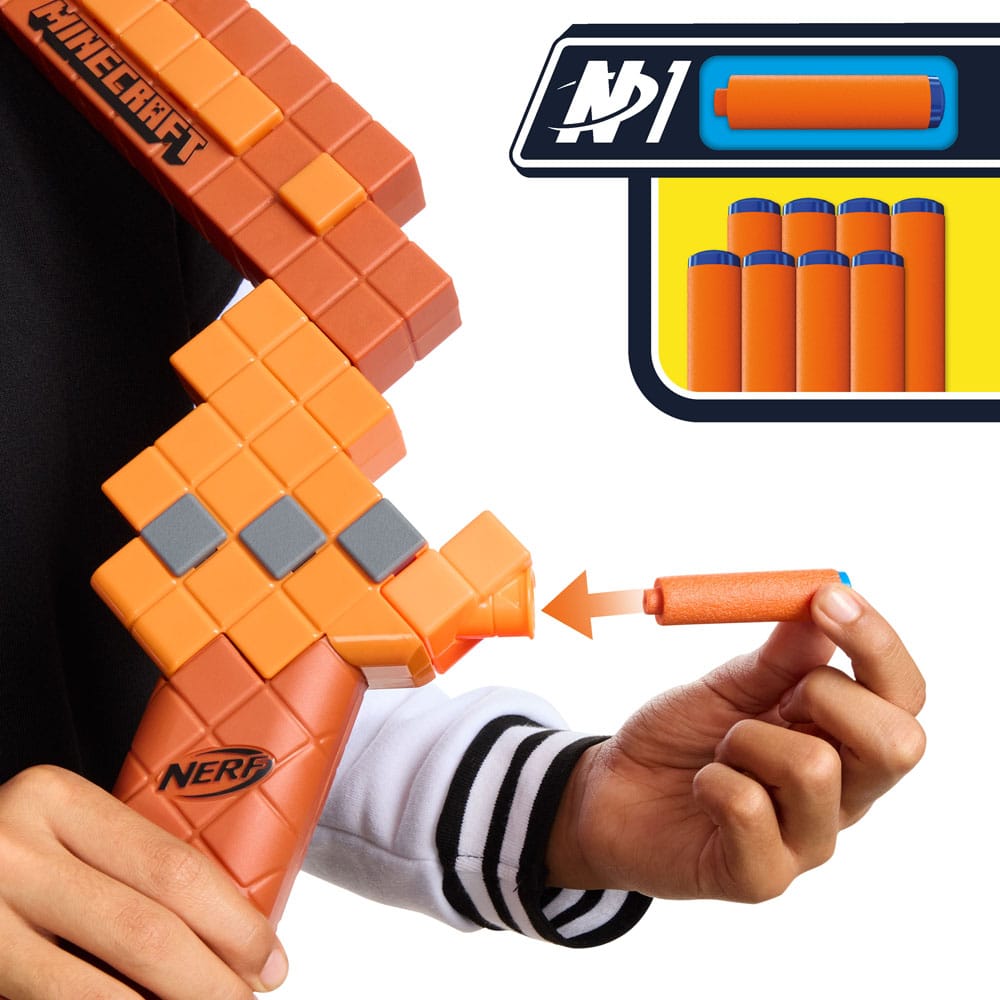 NERF Dart Firing Bow Minecraft Blaster