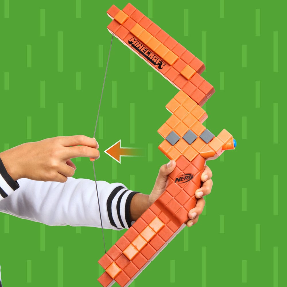 NERF Dart Firing Bow Minecraft Blaster
