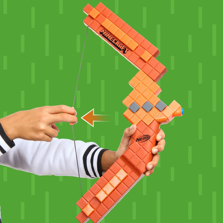 NERF Dart Firing Bow Minecraft Blaster