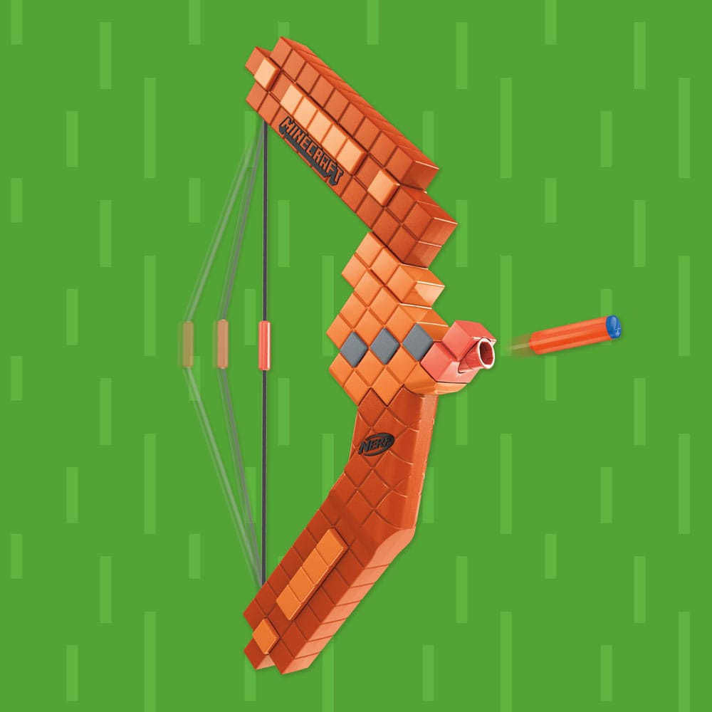 NERF Dart Firing Bow Minecraft Blaster