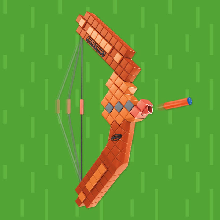 NERF Dart Firing Bow Minecraft Blaster