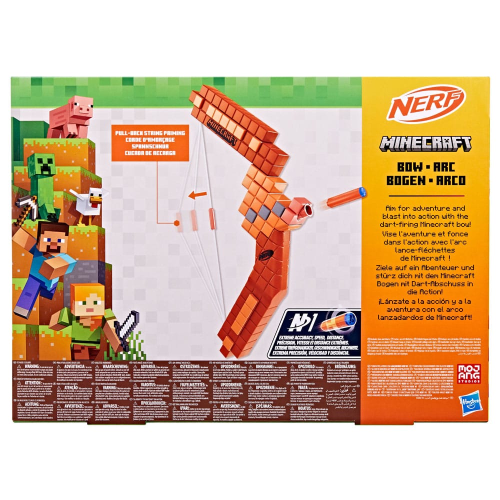 NERF Dart Firing Bow Minecraft Blaster