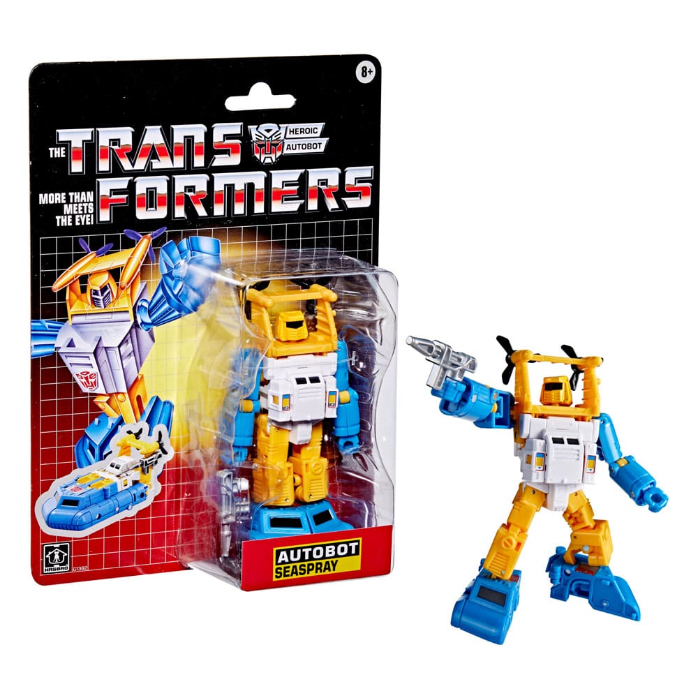 Transformers Retro G1 Autobot Seaspray Action Figure