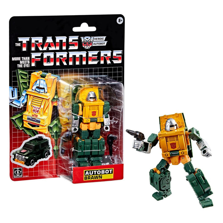 Transformers Retro G1 Autobot Brawn Action Figure