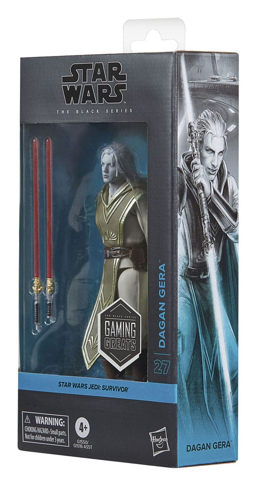 Star Wars Jedi Survivor Dagan Gera Black Series Gaming Greats Action Figure 15 cm