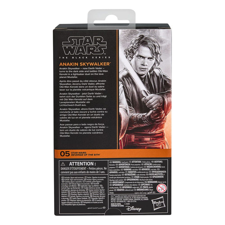 Star Wars The Black Series Revenge of the Sith Anakin Skywalker 6" Action Figure
