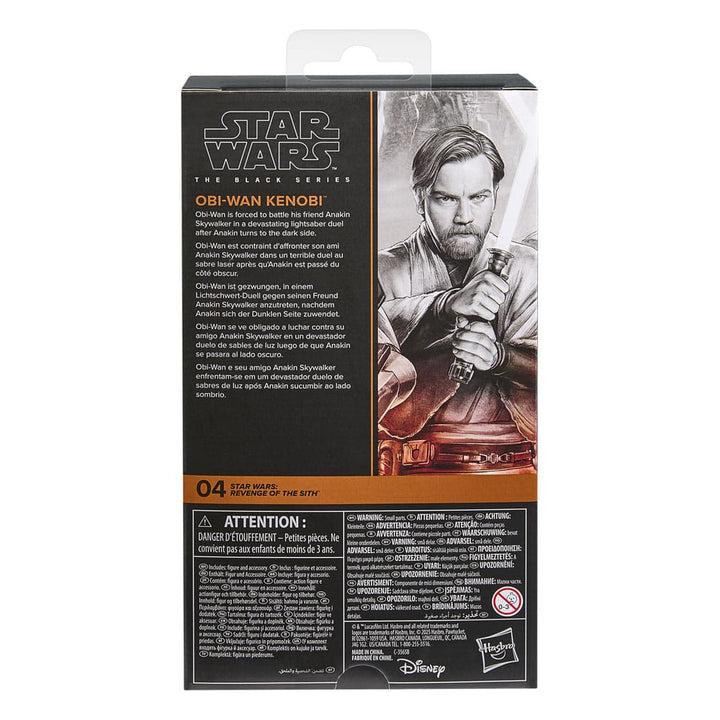 Star Wars The Black Series Revenge of the Sith Obi-Wan Kenobi 6" Action Figure