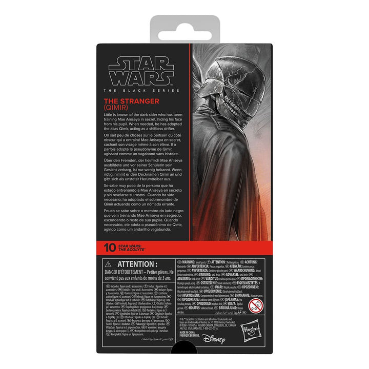 Star Wars The Acolyte The Black Series The Stranger (Qimir) 6" Action Figure