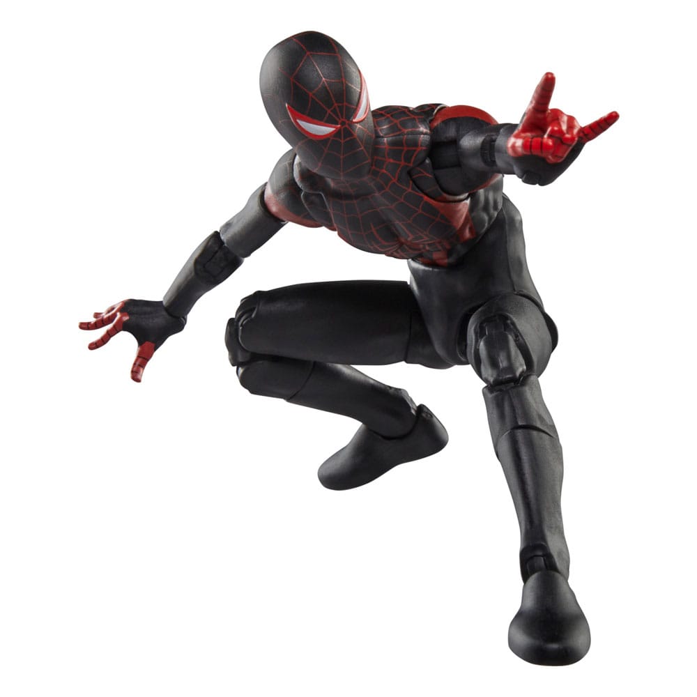 Marvel Ultimate Miles Morales Spider Man Legends Action Figure 15 cm