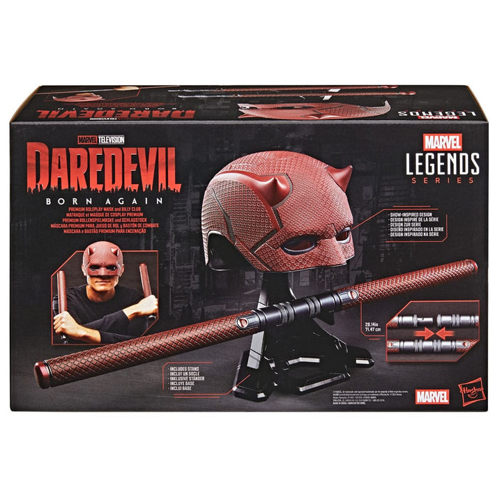 Marvel Legends Series Daredevil: Born Again Premium Roleplay Mask and Billy Club