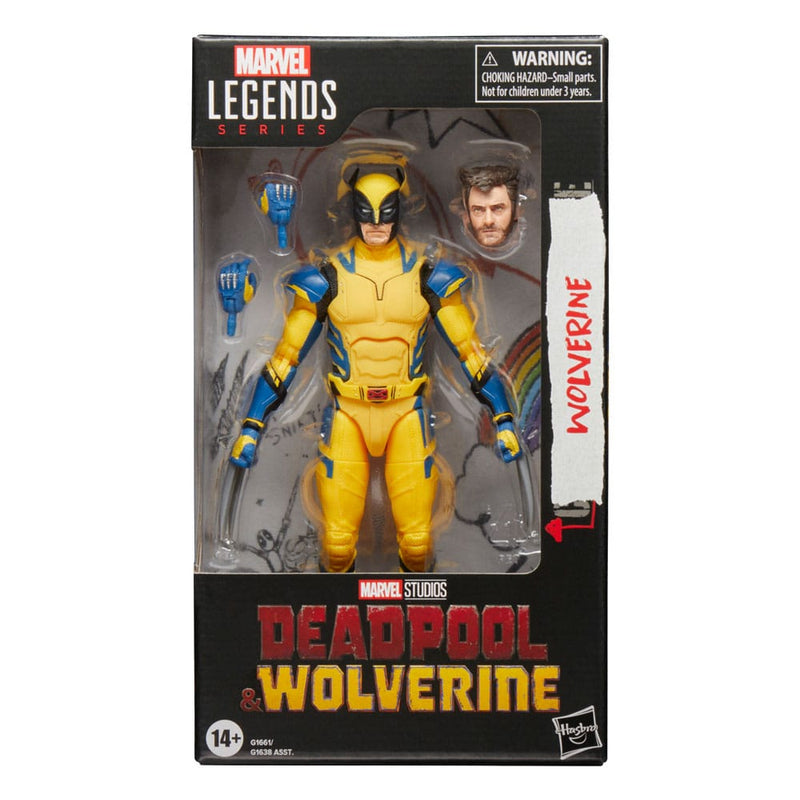 Deadpool & Wolverine Marvel Legends Action Figure Wolverine 15 cm, size reference