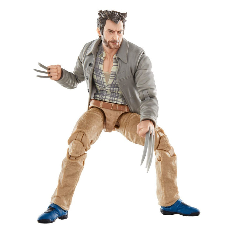 Marvel Legends Series Deadpool & Wolverine Headpool with Marvel's Logan 6" Action Figure, side angle