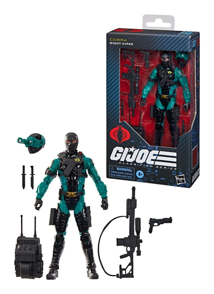 G.I. Joe Classified Series #187 Night-Viper Action Figure