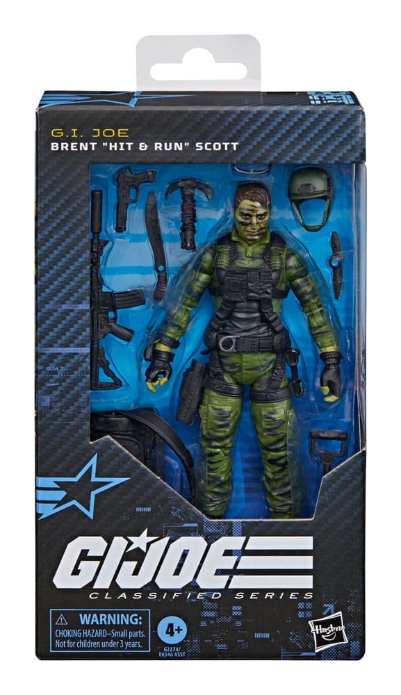 G.I. Joe Classified Series #188 Brent 'Hit & Run' Scott Action Figure