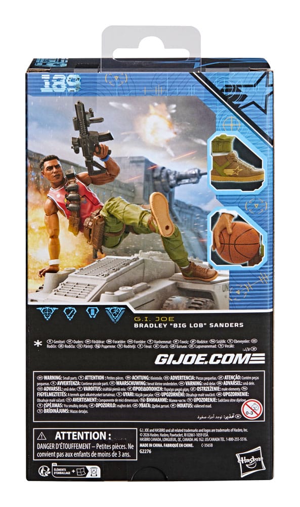 G.I. Joe Classified Series #189 Bradley 'Big Lob' Sanders Action Figure