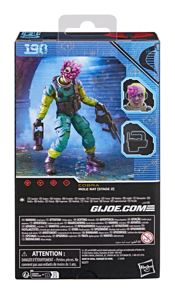 G.I. Joe Classified Series #190 Mole Rat (Stage 2) Action Figure