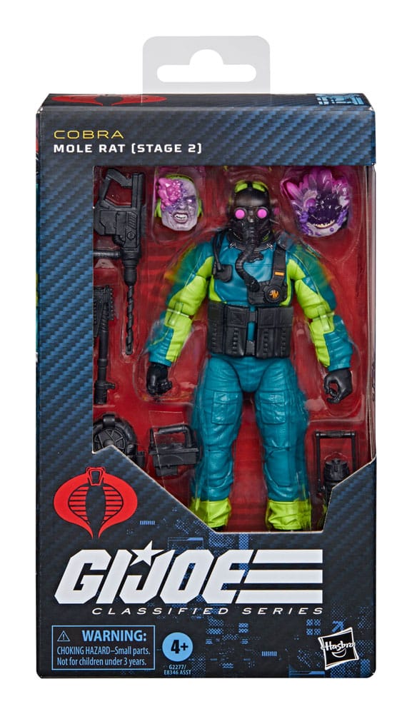 G.I. Joe Classified Series #190 Mole Rat (Stage 2) Action Figure