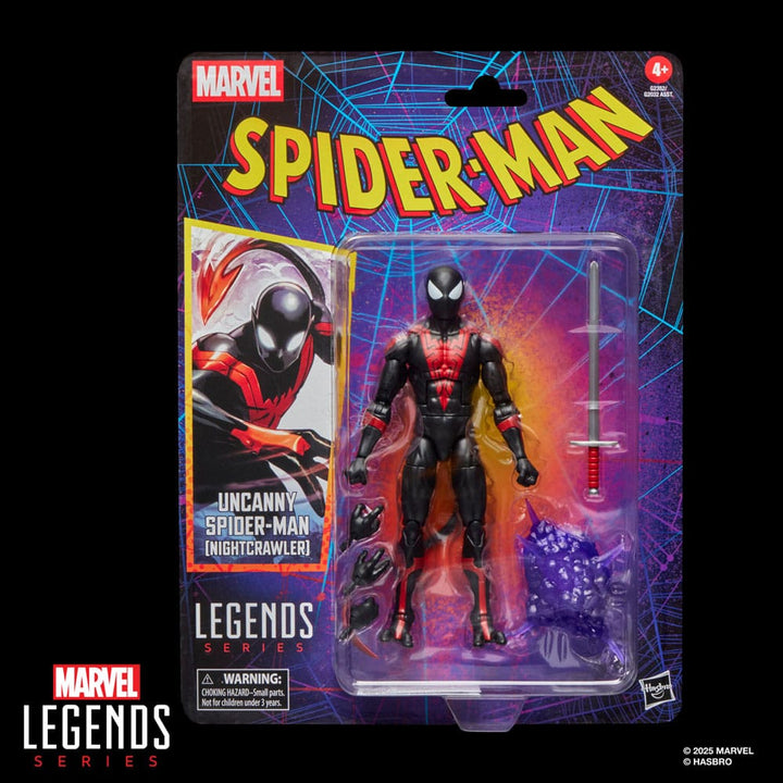 Marvel Legends Spider-Man Uncanny Spider-Man (Nightcrawler) Action Figure