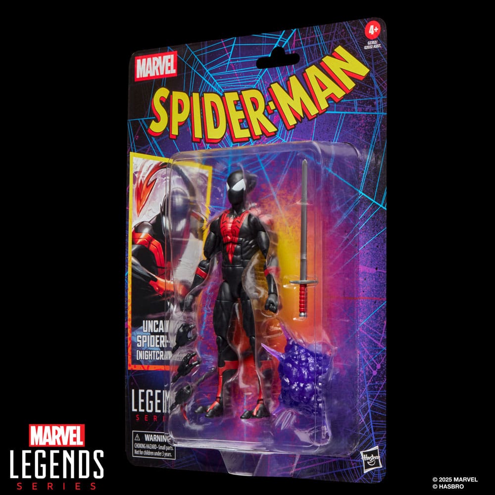 Marvel Legends Spider-Man Uncanny Spider-Man (Nightcrawler) Action Figure