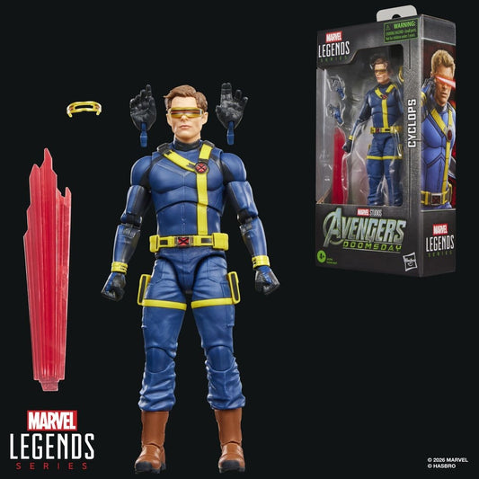 Cyclops Avengers Doomsday Marvel Legends 6 Inch Action Figure (Case of 6) alternate view 2