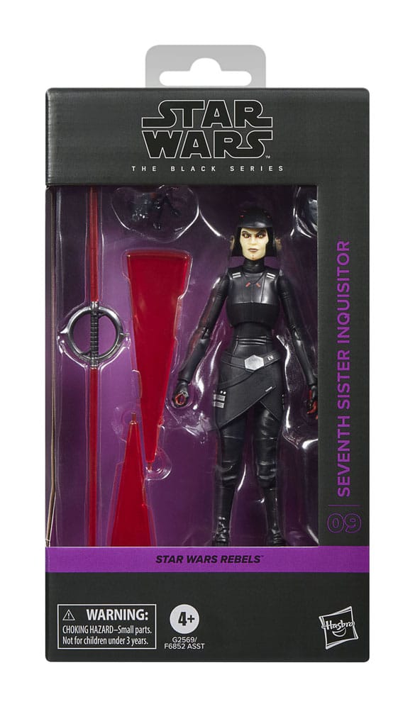 Star Wars The Black Series Rebels Seventh Sister (Inquisitor) Action Figure
