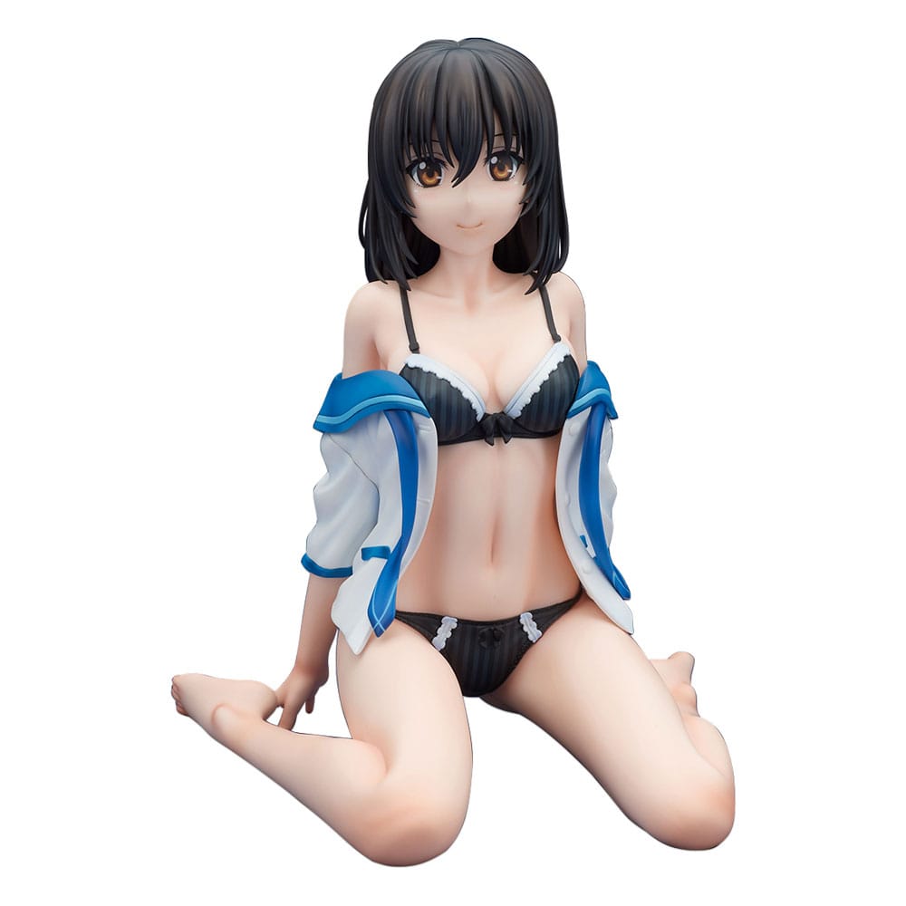 Strike the Blood Yukina Himeragi Black Lingerie Version PVC Statue 14 Scale 22 cm
