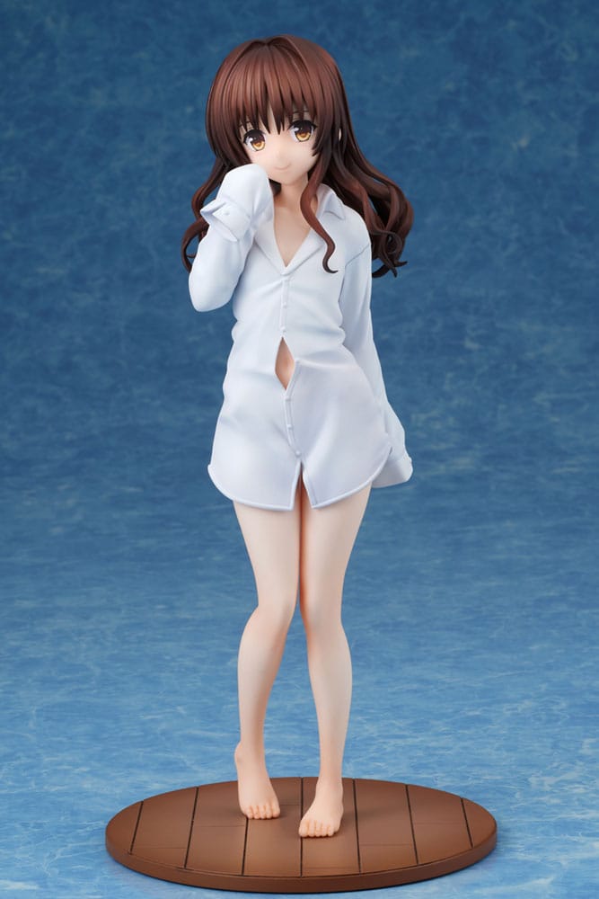 To Love Ru Darkness Mikan Yuuki White Shirt Version PVC Statue 16 Scale 24 cm