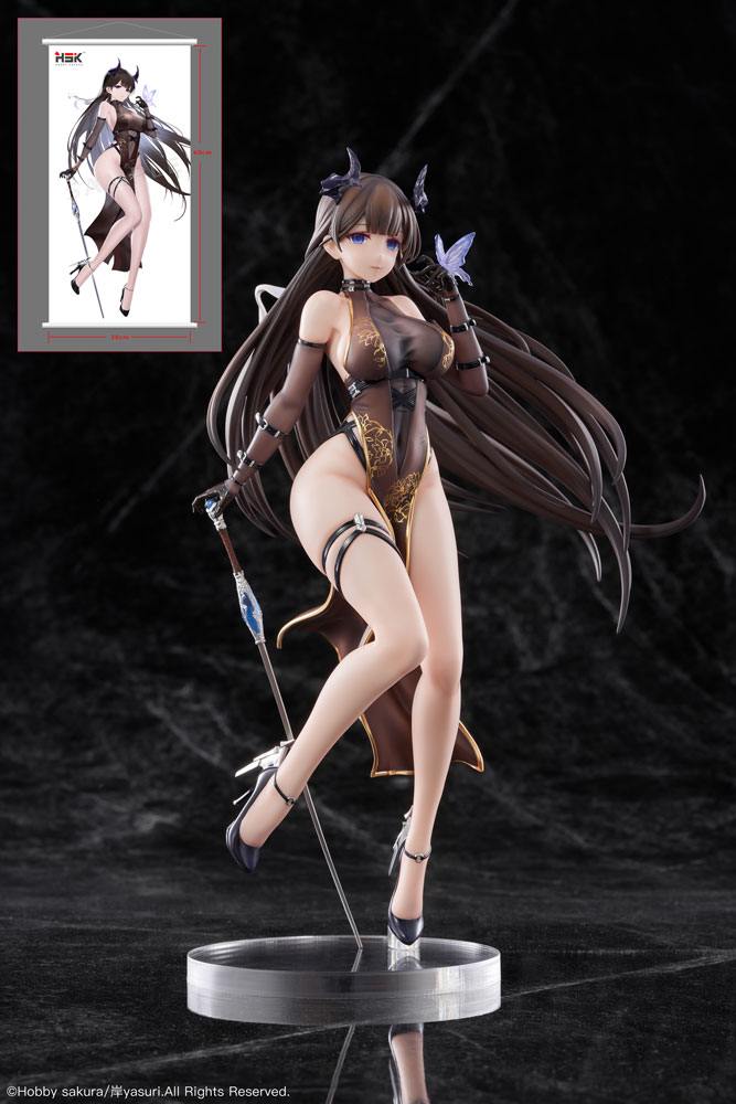 Original Character Moen Devil Version Illustration by Kishi Yasuri PVC Statue 16 Scale Limited Edition 26 cm