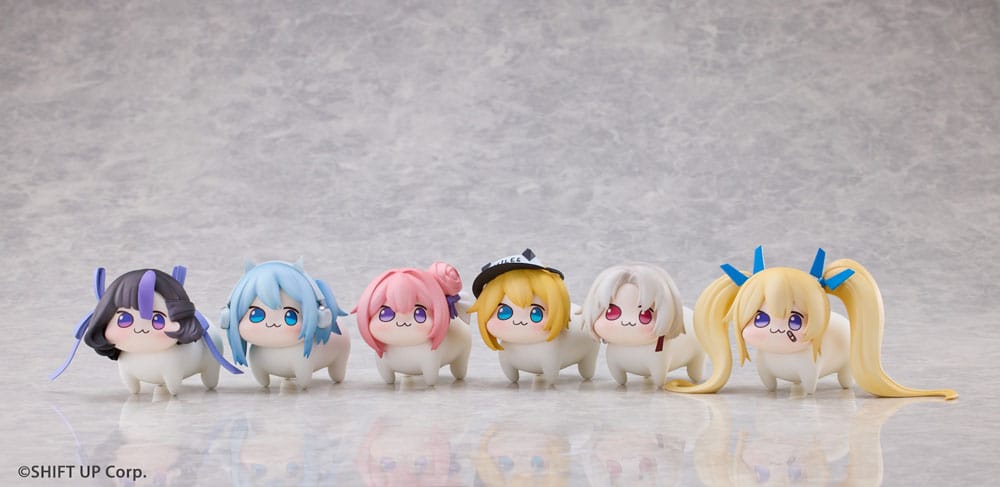 Goddess of Victory Nikke Doro SAC Series Mini Figures 6 Pack 6.5 cm