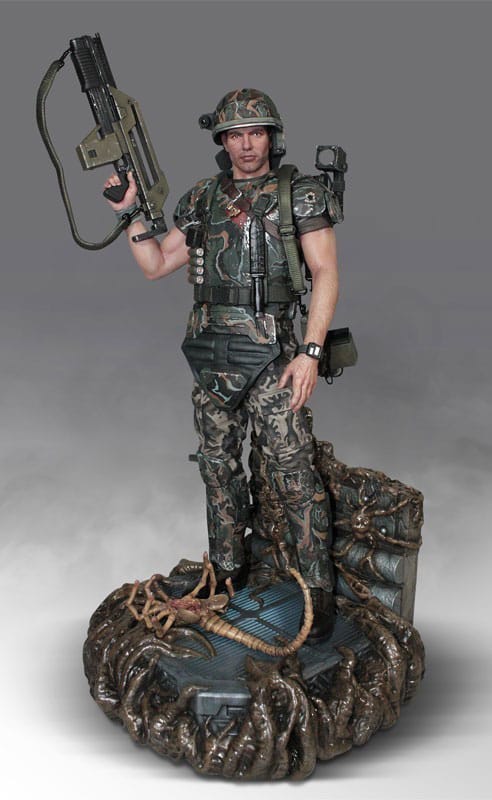 20th Century Fox Corporal Dwayne Hicks Alien Statue 14 Scale 58 cm