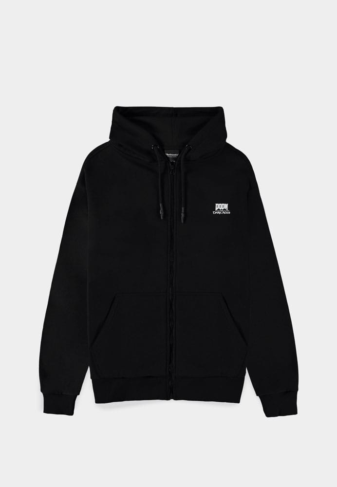 Doom Zipper Symbol Doom Hoodie Size S