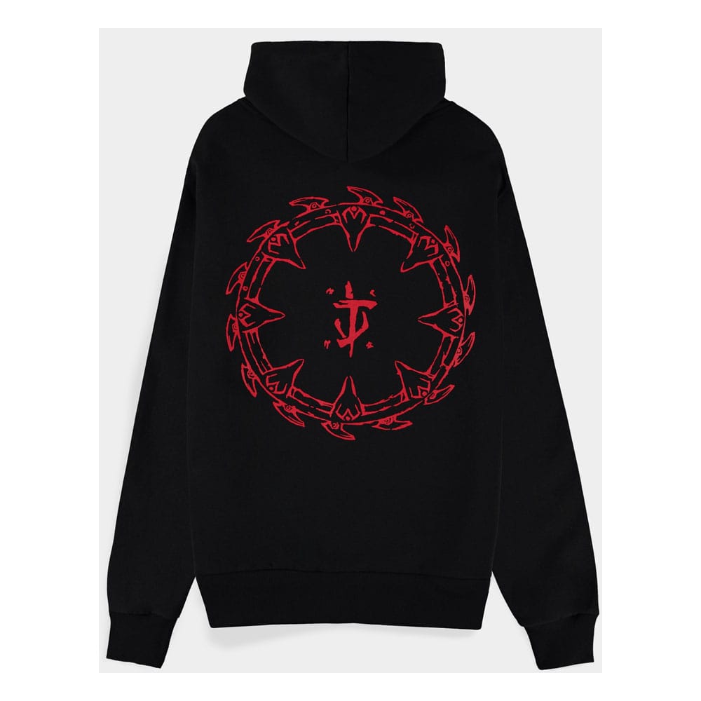 Doom Zipper Symbol Doom Hoodie Size S